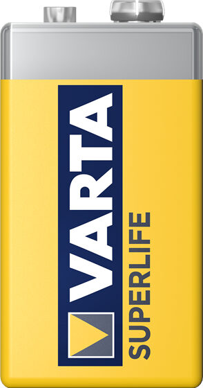 Varta Superlife 9V Batteria monouso Zinco-Carbonio