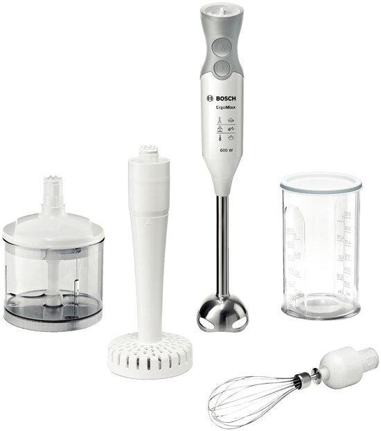 Bosch MSM66155 frullatore Frullatore ad immersione 600 W Grigio, Bianco