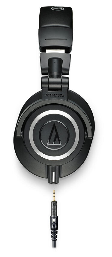 Audio-Technica ATH-M50X cuffia e auricolare Cuffie Cablato A Padiglione MUSICA Nero