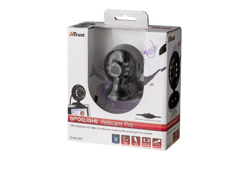 Trust SpotLight Pro webcam 1,3 MP 1280 x 1024 Pixel USB 2.0 Nero