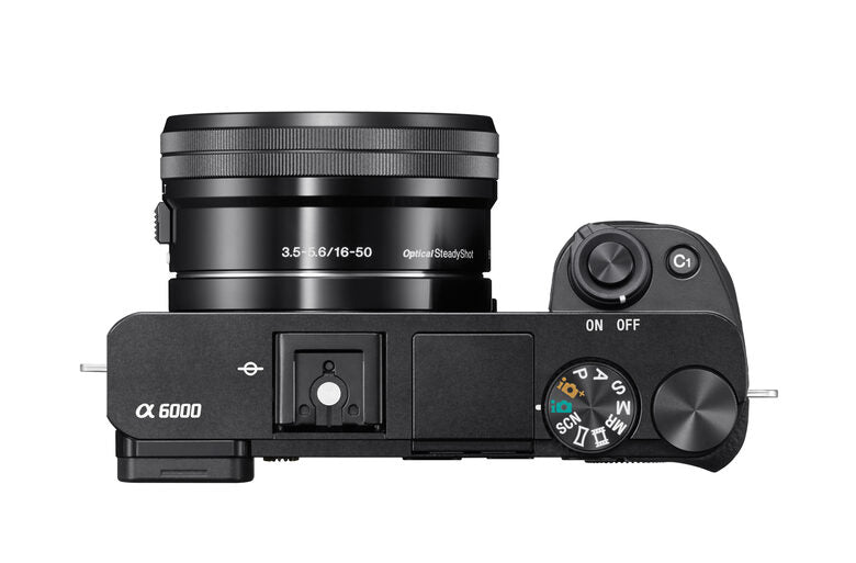 Sony Alpha 6000L, fotocamera mirrorless con obiettivo 16-50 mm, attacco E, sensore APS-C, 24.3 MP