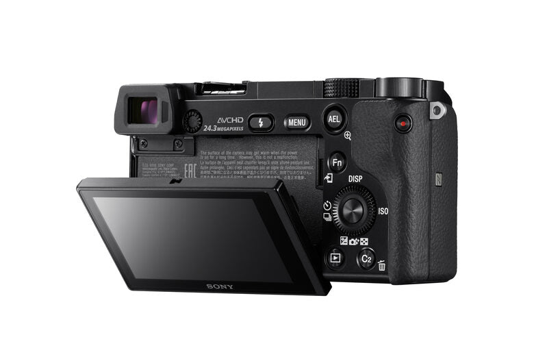 Sony Alpha 6000L, fotocamera mirrorless con obiettivo 16-50 mm, attacco E, sensore APS-C, 24.3 MP