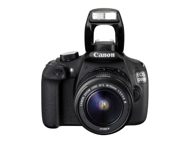 Canon EOS 1200D + EF-S 18-55mm Kit fotocamere SLR 18 MP CMOS 5184 x 3456 Pixel Nero