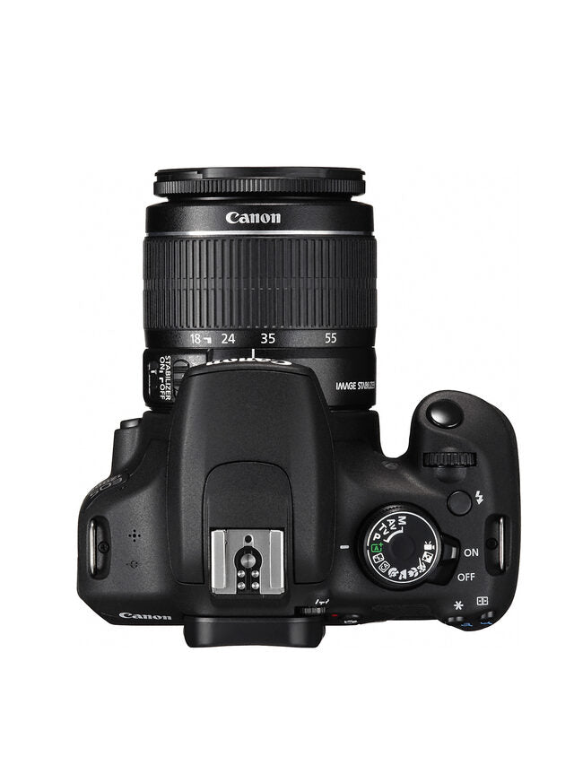 Canon EOS 1200D + EF-S 18-55mm Kit fotocamere SLR 18 MP CMOS 5184 x 3456 Pixel Nero