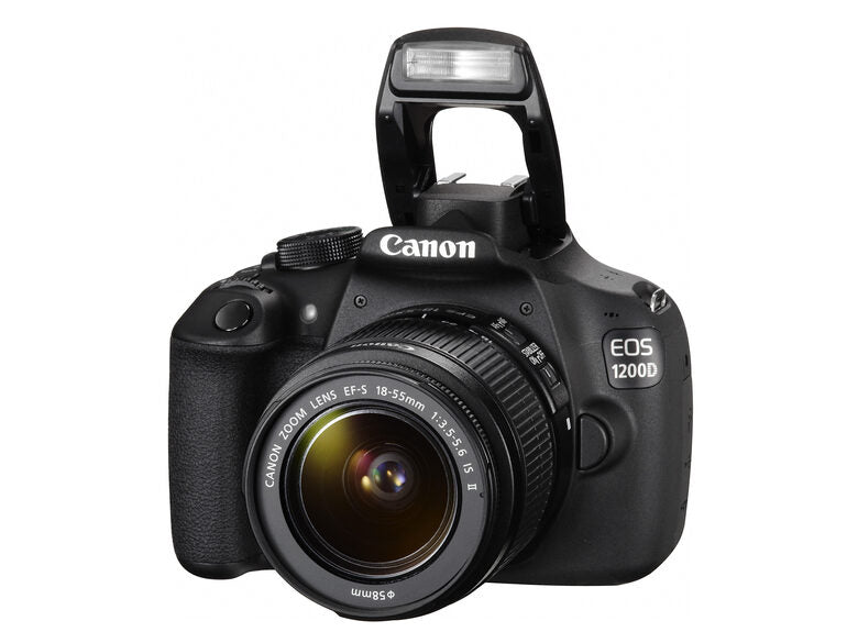 Canon EOS 1200D + EF-S 18-55mm Kit fotocamere SLR 18 MP CMOS 5184 x 3456 Pixel Nero