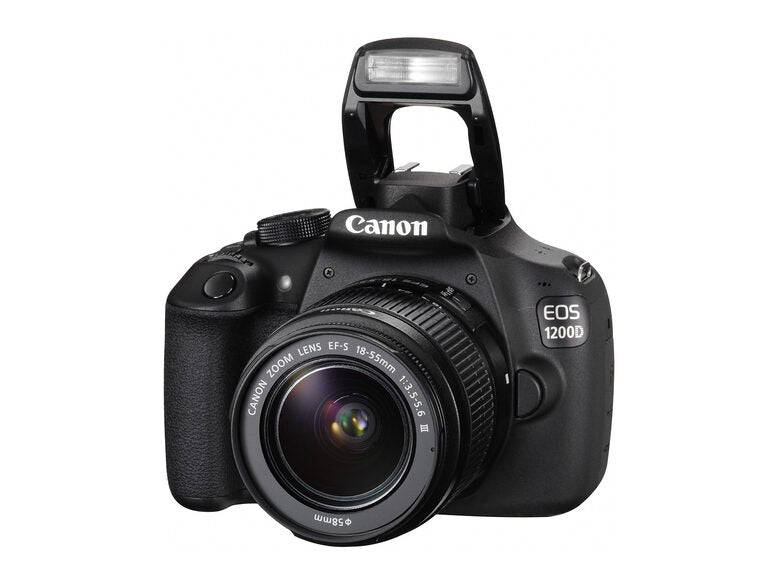 Canon EOS 1200D + EF-S 18-55mm Kit fotocamere SLR 18 MP CMOS 5184 x 3456 Pixel Nero