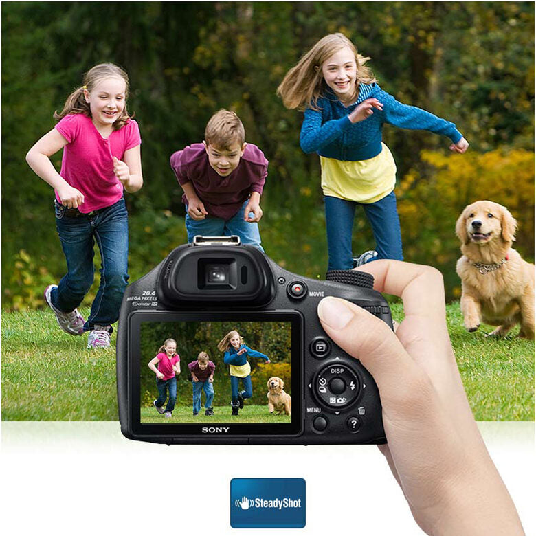 Sony Cyber-shot DSCHX400V, fotocamera bridge con zoom ottico 50x, 20.4 MP