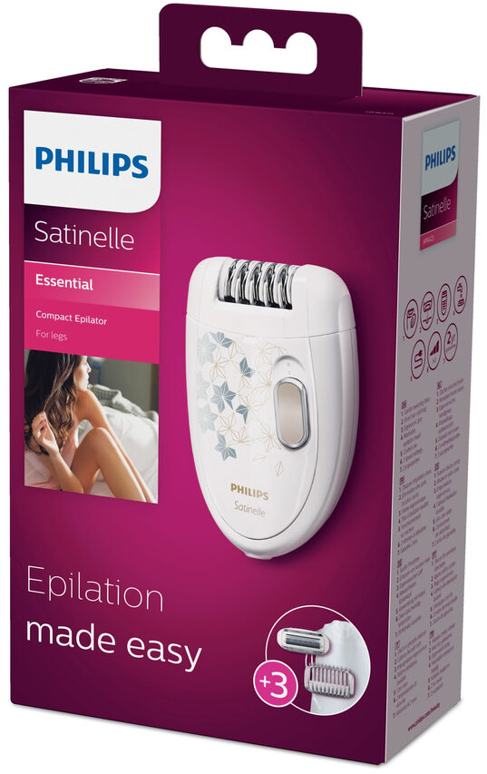 Philips Satinelle Essential Epilatore compatto HP6423/00