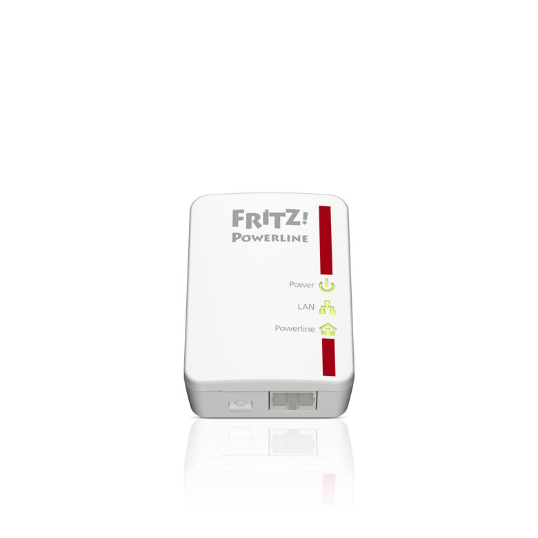 FRITZ! Powerline 510E Set International 500 Mbit/s Collegamento ethernet LAN Bianco 2 pz