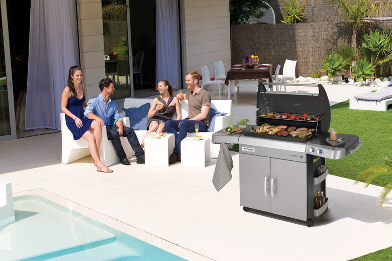 Campingaz 3 Series RBS L Barbecue Zona cottura Gas Nero, Grigio 9400 W
