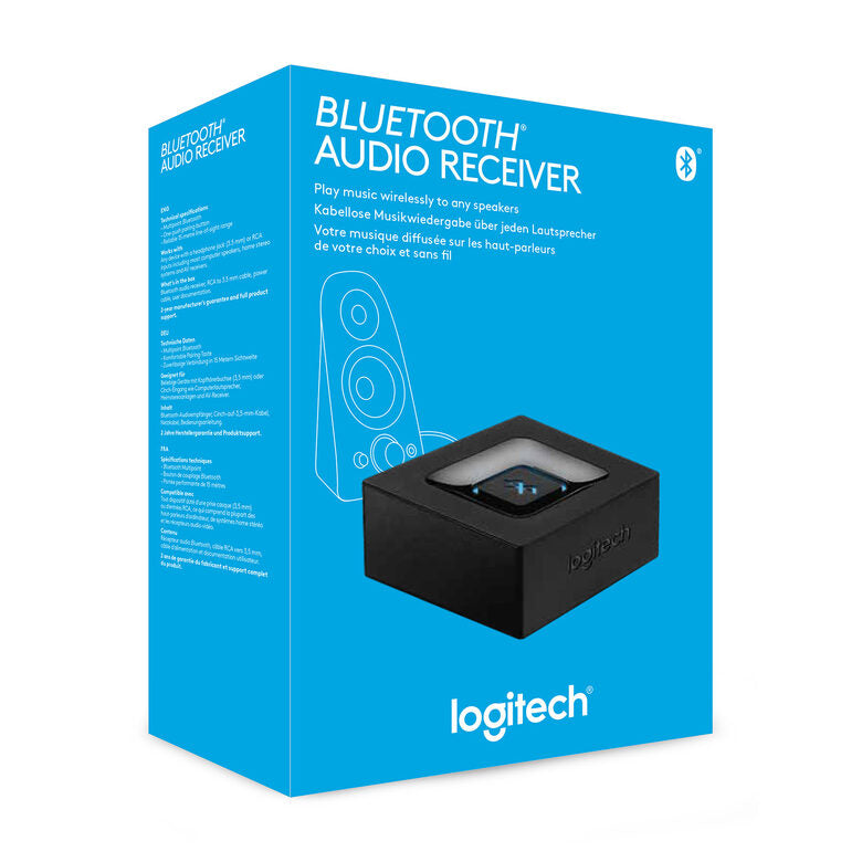 Logitech Bluetooth Audio Receiver 20 m Nero