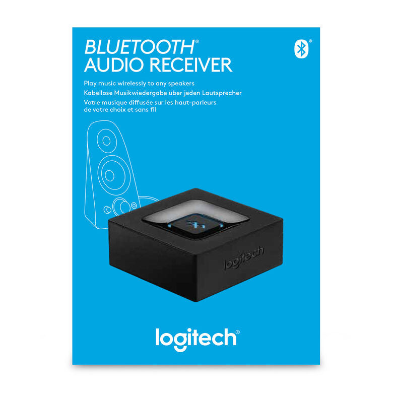 Logitech Bluetooth Audio Receiver 20 m Nero