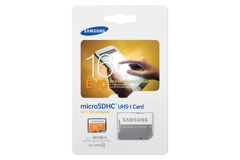Samsung EVO 16GB MicroSDHC Class 10 memoria flash UHS Classe 10