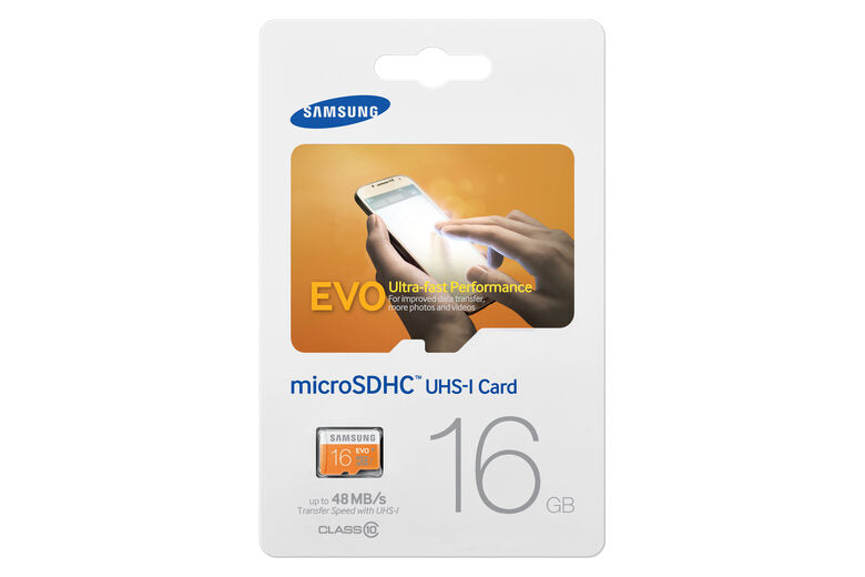 Samsung EVO 16GB MicroSDHC Class 10 memoria flash UHS Classe 10