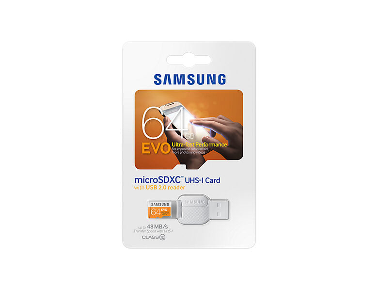 Samsung MB-MP64D memoria flash 64 GB MicroSDXC UHS Classe 10