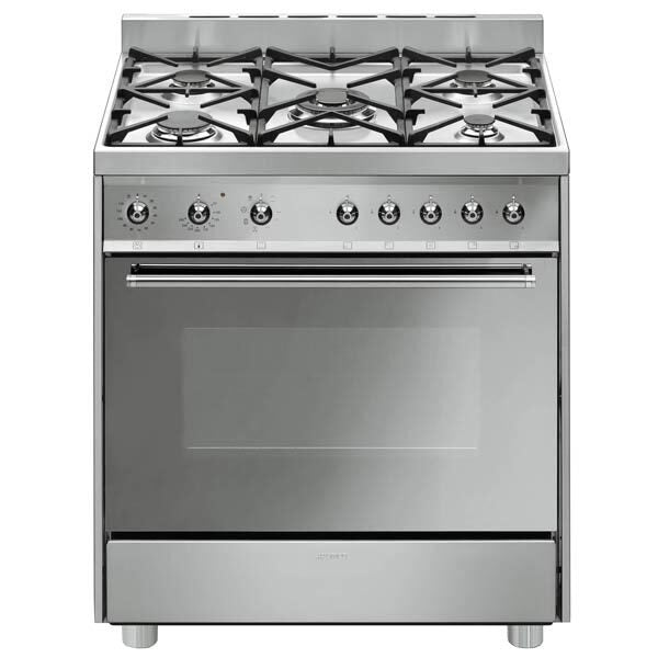 Smeg C8GMXI-2 cucina Built-in cooker Gas Acciaio inossidabile A