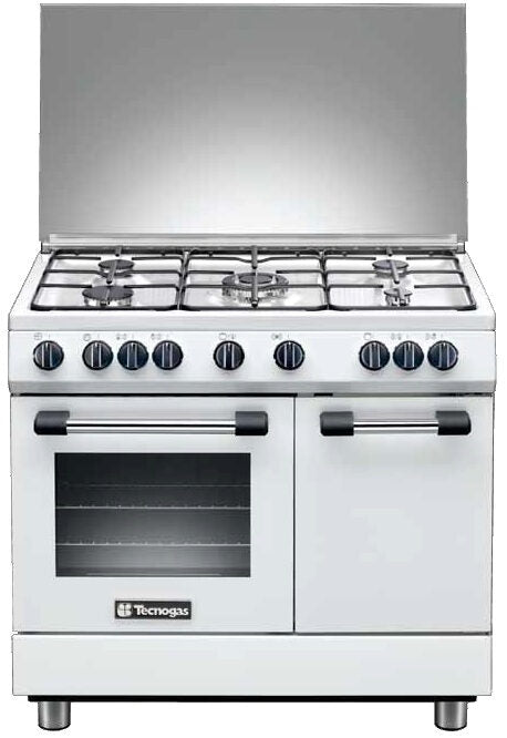 Tecnogas PB965MW cucina Piano cottura Gas Bianco A