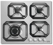 Lofra HLS6G0 Piano Cottura Stainless steel Da incasso Gas 4 Fornello(i)