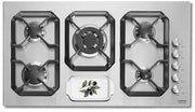 Lofra HLS9U0 Piano Cottura Stainless steel Da incasso Gas 5 Fornello(i)
