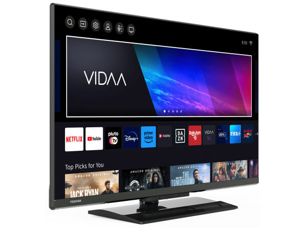 Toshiba 32LV3E63DA Televisione Smart TV 32 Pollici Led Full Hd Wi-fi Nero 250 cd/m²