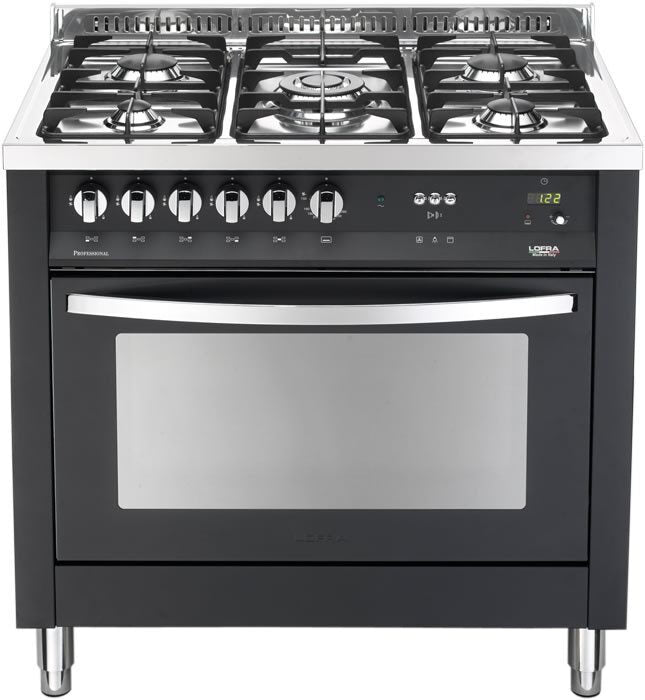 Lofra PNMG96MFT/C Cucina Gas Nero A