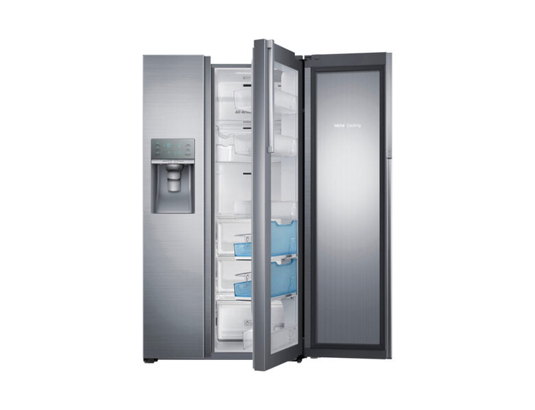 Samsung RH57H90707F frigorifero side-by-side Libera installazione 570 L Acciaio inossidabile