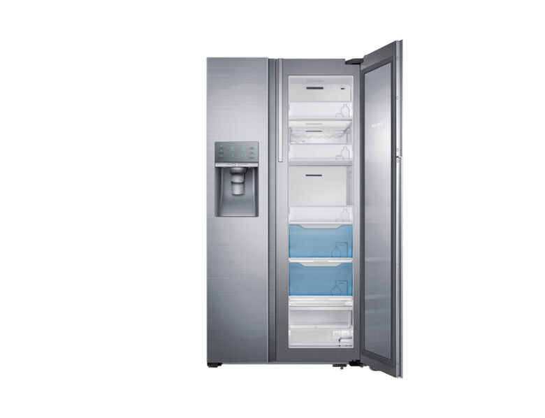 Samsung RH57H90707F frigorifero side-by-side Libera installazione 570 L Acciaio inossidabile