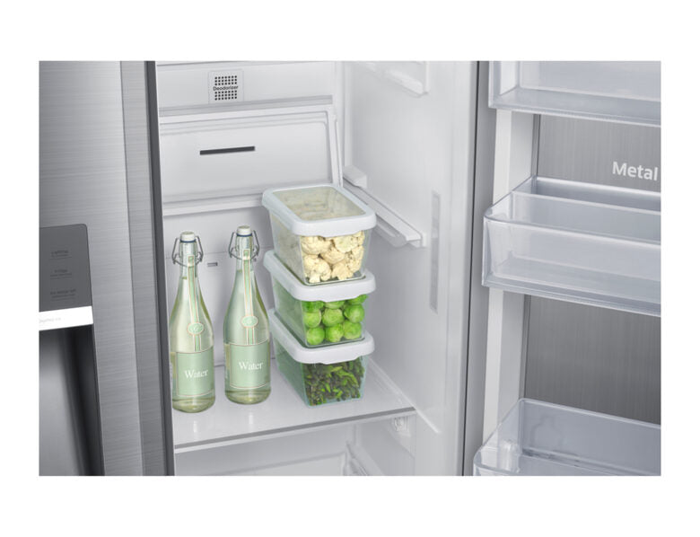 Samsung RH57H90707F frigorifero side-by-side Libera installazione 570 L Acciaio inossidabile