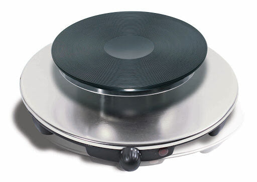 RGV JOLLY SMALL piano cottura Nero, Argento Superficie piana Piastra sigillata 1 Fornello(i)
