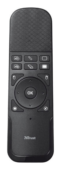 Trust Wireless Touchpad Presenter puntatore wireless IR Nero, Grigio
