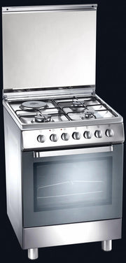 Tecnogas D61XS cucina Piano cottura Combi Acciaio inossidabile A