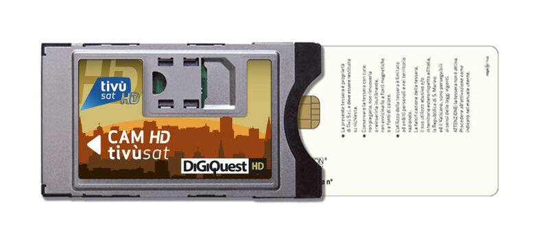 Digiquest BUNDLETVSAT Modulo di accesso condizionato (CAM) HD