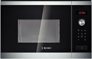 Bosch HMT84M654 Forno a Microonde Da Incasso 25 L 900 W Nero, Argento