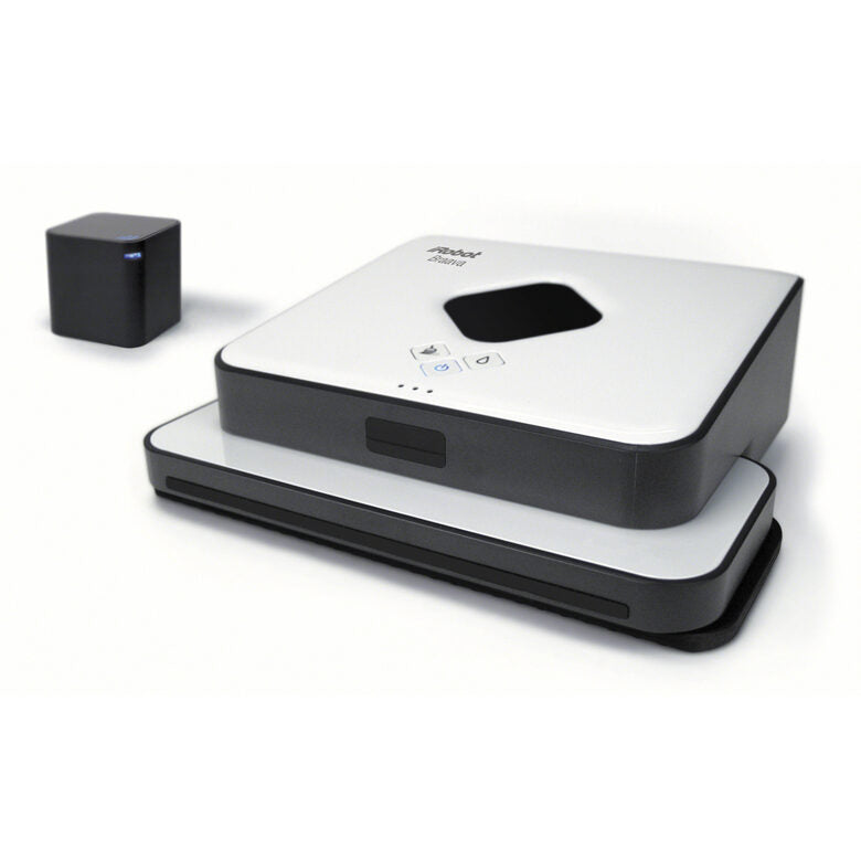 iRobot Braava 380t Aspirapolvere Robot Senza sacchetto Nero