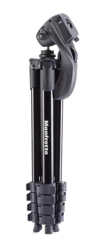 Manfrotto MKCOMPACTACN-BK treppiede Fotocamere digitali/film 3 gamba/gambe Nero