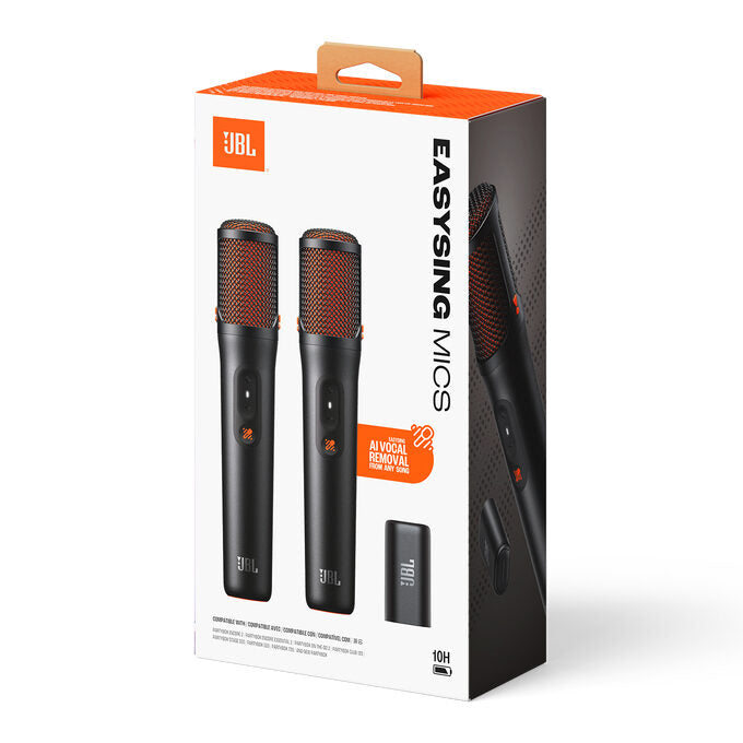 JBL EasySing Mics Nero Microphone set