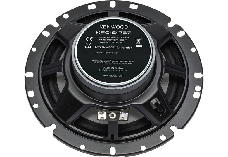 Kenwood KFC-S1767 altoparlante auto Rotondo 2-vie 300 W 1 pz