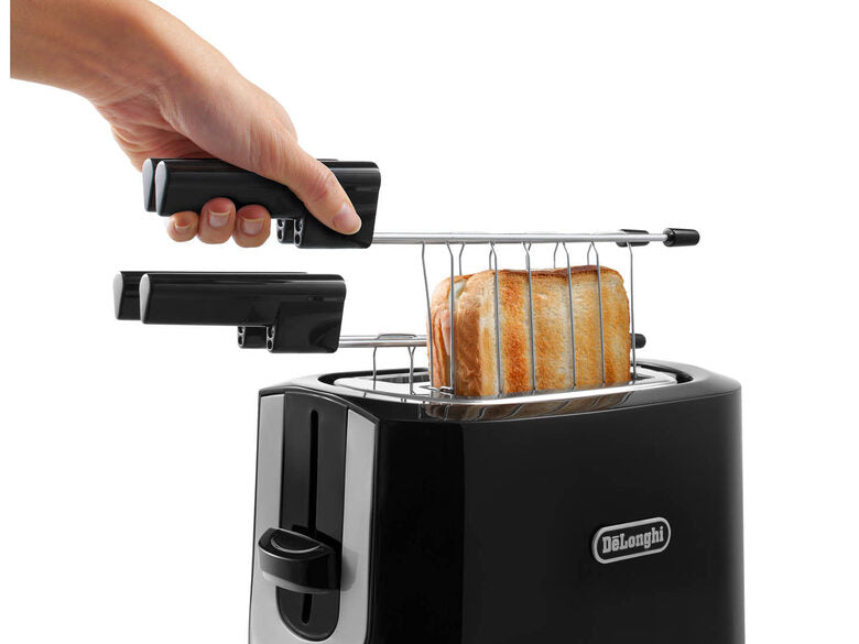 De’Longhi CTE 2303.BK tostapane 2 fetta/e 550 W Nero