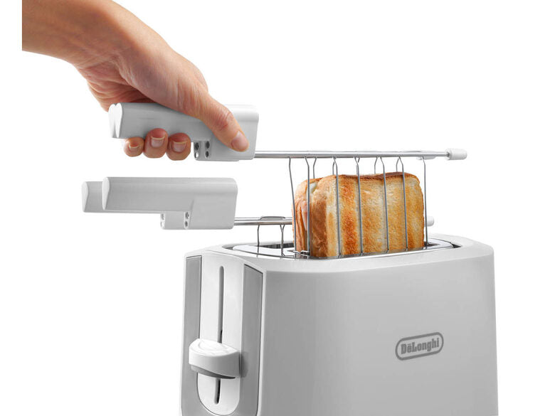 De’Longhi CTE 2303.W tostapane 2 fetta/e 550 W Bianco