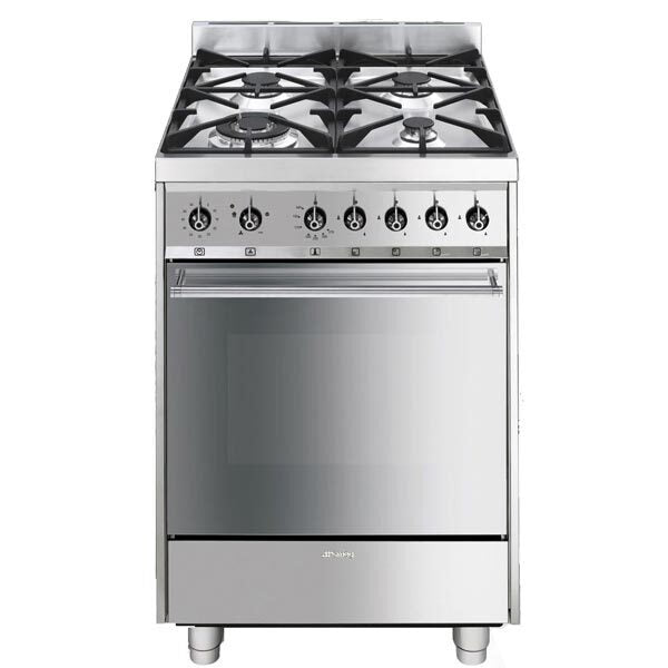 Smeg C6GVXI8-2 cucina Piano cottura Gas Acciaio inossidabile A