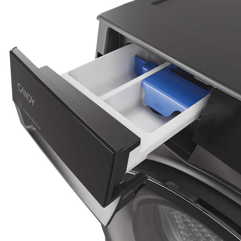Candy BS 48SB6G-S ProWash 700 Lavatrice A Libera Installazione 8 Kg, 1400 Giri, Classe A, Antracite