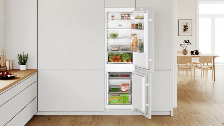 Bosch Serie 2 KIV865SE0 frigorifero con congelatore Libera installazione 267 L E Bianco