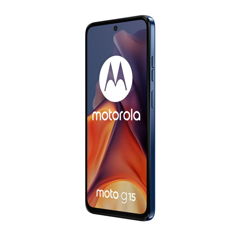 Motorola moto g15 17,1 cm (6.72") Doppia SIM Android 15 4G USB tipo-C 8 GB 256 GB 5200 mAh Blu marino