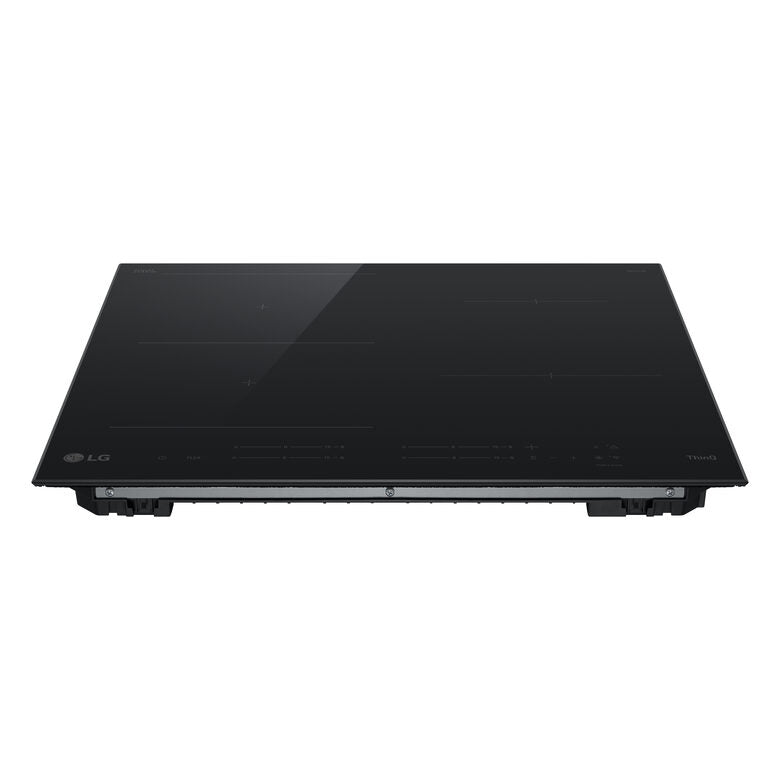 LG CBIZ2435B Piano cottura induzione 60cm, 7,4kW con limitatore, 4 zone, 1 flex, Wi-Fi