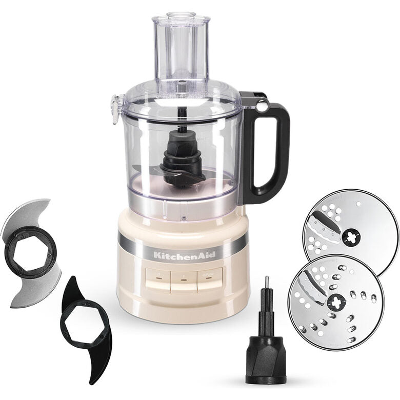 KitchenAid 5KFP0719EAC robot da cucina 250 W 1,7 L Crema, Acciaio inox