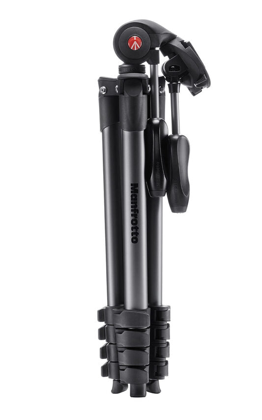 Manfrotto MKCOMPACTADV-BK treppiede Fotocamere digitali/film 3 gamba/gambe Nero