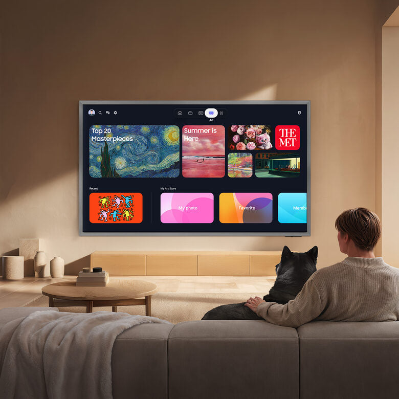 Samsung OLED AI TV 55" QE55S99HATXZT 4K, Processore NQ4 AI Gen3, 4K AI Upscaling Pro, Glare Free, OLED HDR Pro, Motion Xcelerator 165Hz, Dolby Atmos & OTS+, FloatLayer Design, Vision AI Smart TV, 2026