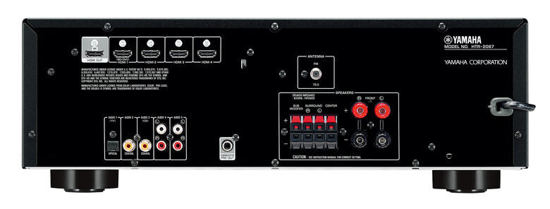 Yamaha YHT-1810 sistema home cinema 5.1 canali 600 W Compatibilità 3D Nero