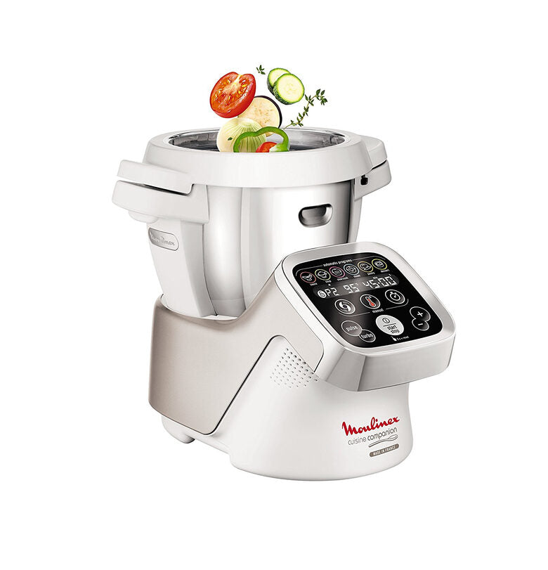 Moulinex Cuisine Companion robot da cucina 1550 W 4,5 L Argento, Bianco