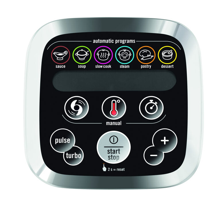 Moulinex Cuisine Companion robot da cucina 1550 W 4,5 L Argento, Bianco